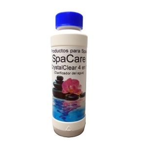 Clarificante para spa , CRYSTAL CLEAR 4 en 1 0,5 Lts